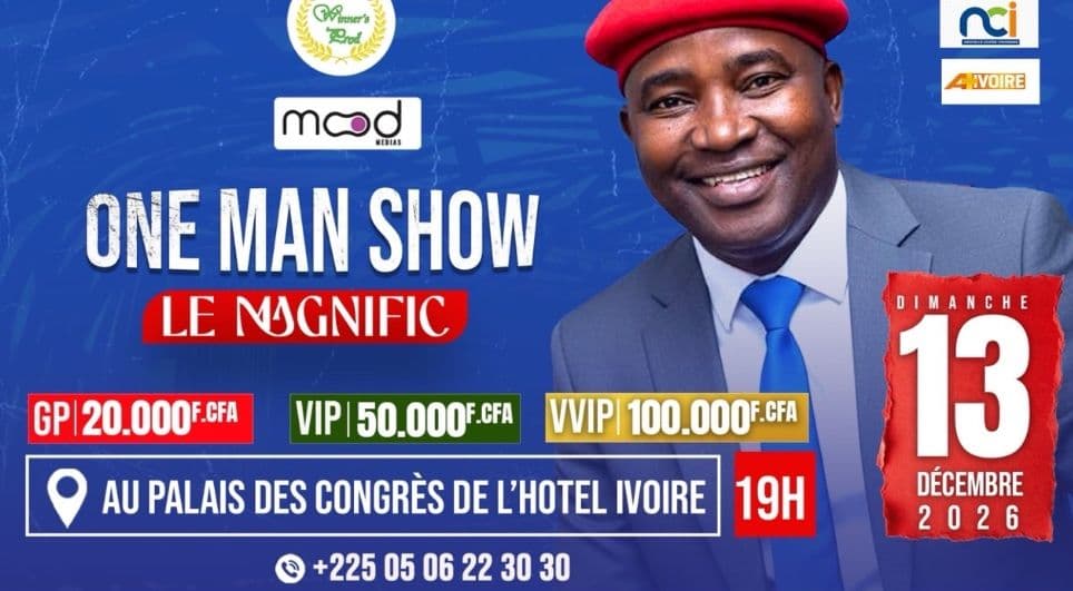 One man show de l'humoriste le magnific